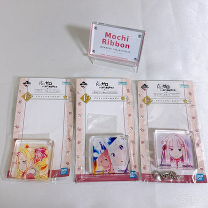 Re:ZERO Bulk Set - Figures, Acrylic Charms, Keychains and Coasters 15pcs - image 16