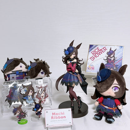 Rice Shower 10-Item Figure, Plush and Keychain Set - Umamusume Pretty Derby