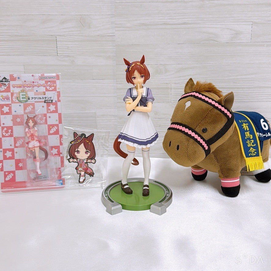 Sakura Laurel Special Set Figure, Plush, Rubber Mascot & Acrylic Stand - Umamusume Pretty Derby