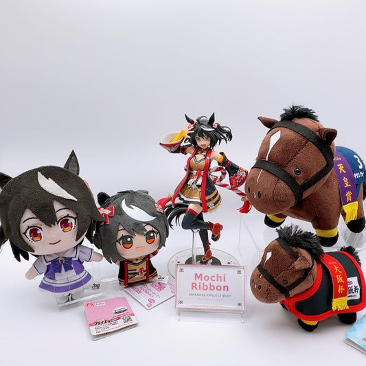 Kitasan Black 5-Piece Figure and Plush Set - Umamusume Pretty Derby and Thoroughbred Collection