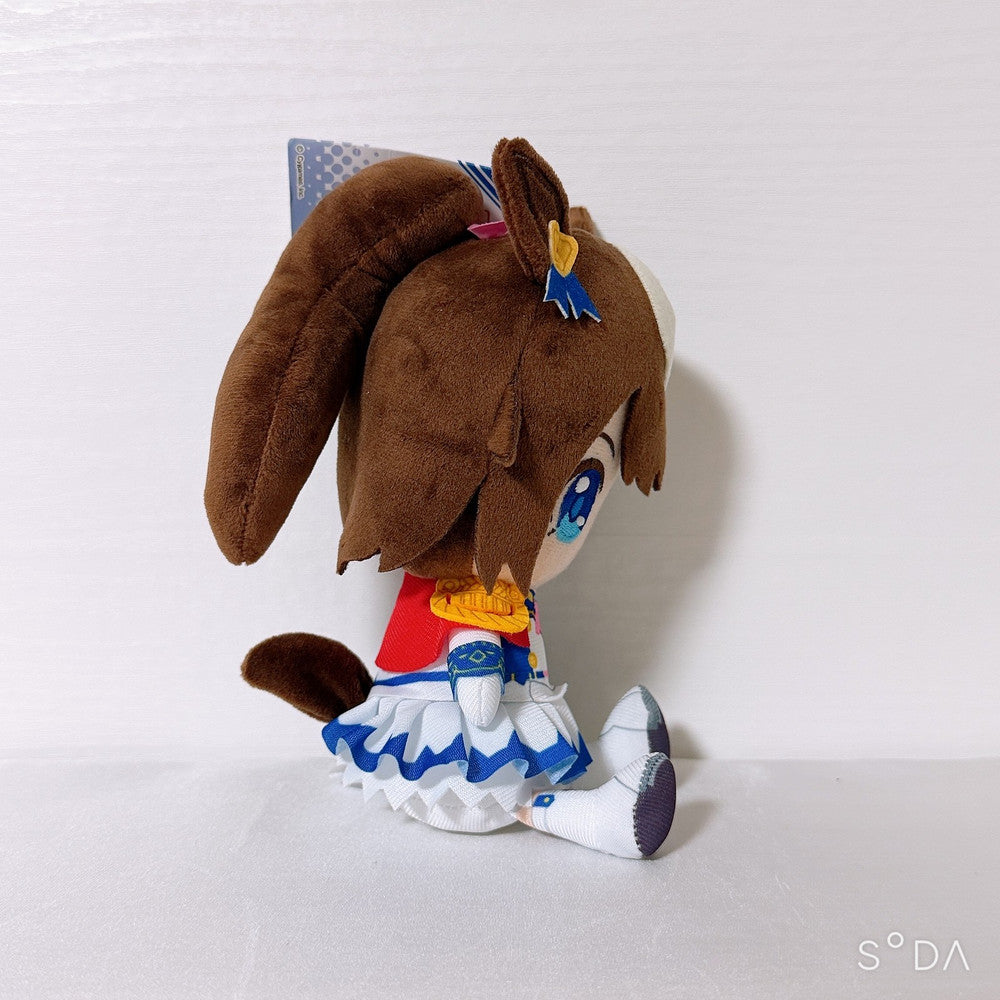 Tokai Teio Chibi Plush - Umamusume: Pretty Derby Bandai Sitting Design Rare