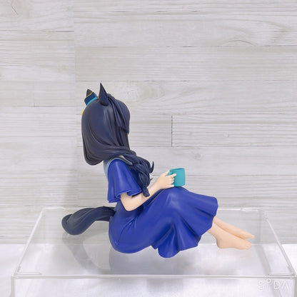 Verxina Relax Time Prize Figure & Heart-Shaped Badge Set - Umamusume Pretty Derby - image 3