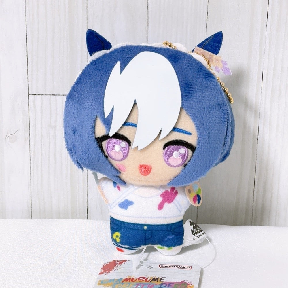 Cesario Plush Mascot and Acrylic Plate Set - Umamusume Pretty Derby Painter Style - image 2
