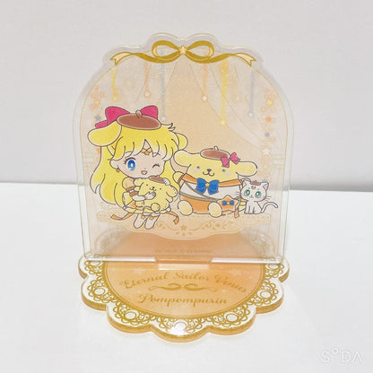 Sailor Venus x Pompompurin Acrylic Stand and Rubber Strap Set - Sailor Moon x Sanrio, Pre-owned Excellent Condition - image 4