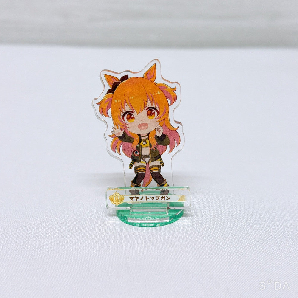 Mayano Top Gun 4-Item Set - Umamusume Pretty Derby Banpresto Figure, Plush, Acrylic Stand & Rubber Charm - image 7