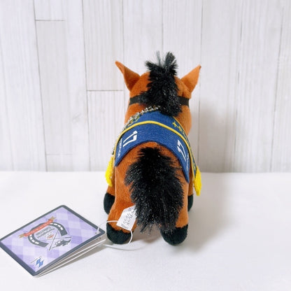 Nakayama Festa Special Set - Thoroughbred Plush (Takarazuka Kinen Ver.) & Gold Wafer Card (Umamusume Pretty Derby)
