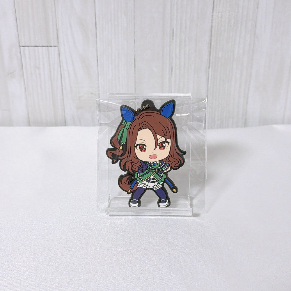 King Halo Goods Set - Umamusume Pretty Derby Mini Tapestry, Rubber Mascots, Charm and Multi Case - image 4