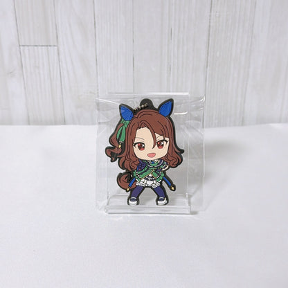 King Halo Goods Set - Umamusume Pretty Derby Mini Tapestry, Rubber Mascots, Charm and Multi Case - image 4