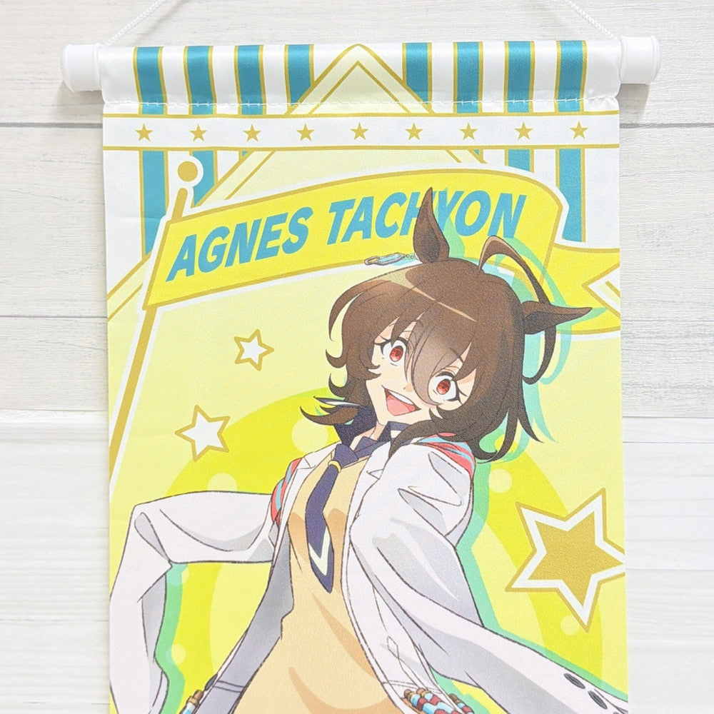 Agnes Tachyon Special Fan Set 5pc - Umamusume Pretty Derby Figure, Tapestry, Plush, Acrylic Stand & Card - image 4