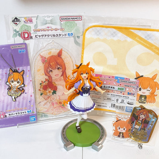 Mayano Top Gun 6-Item Figure and Acrylic Stand Set - Umamusume Pretty Derby