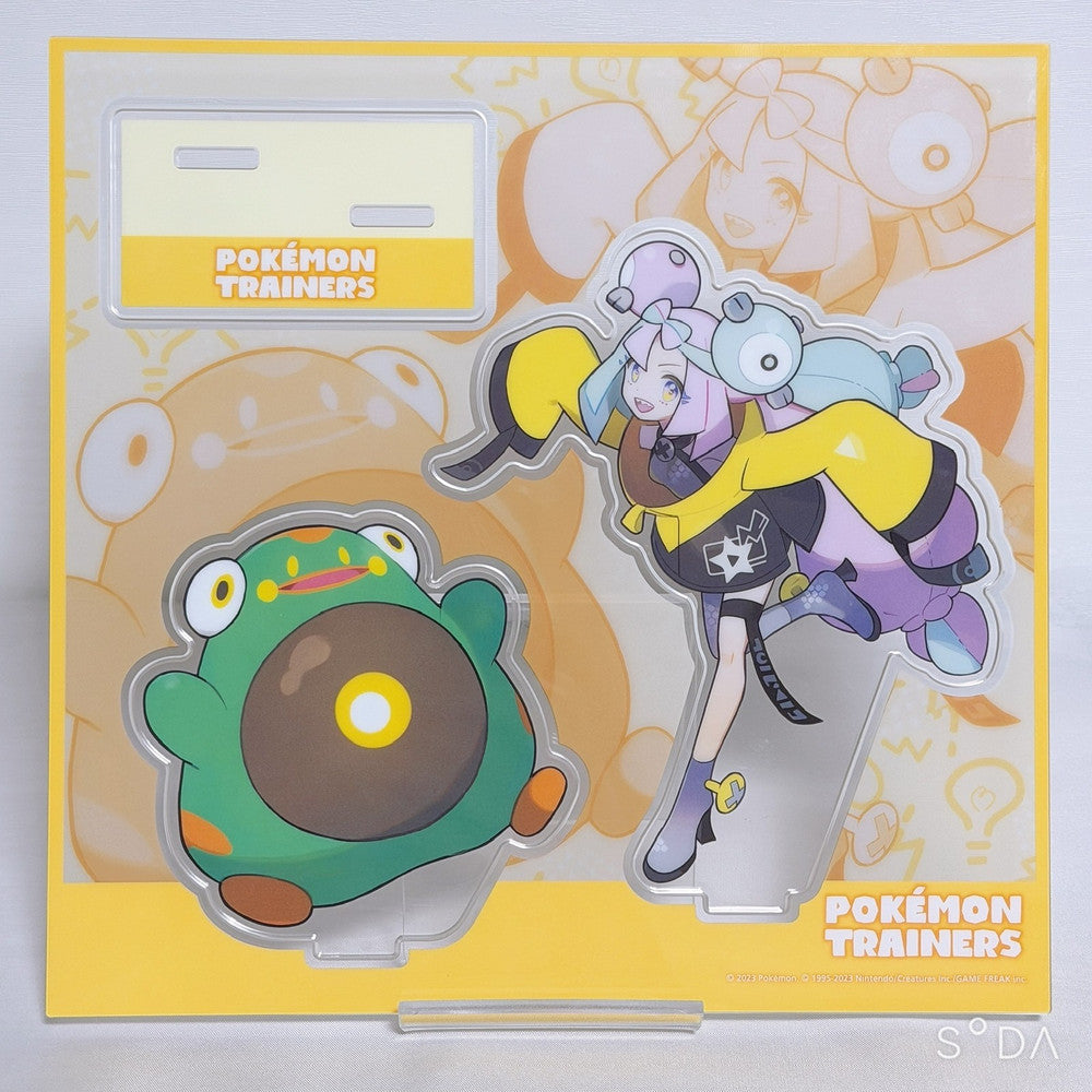 Pokemon Iono & Bellibolt 7-Item Special Fan Set – Card, Figure, Playmat, Acrylic Stand & Keychains