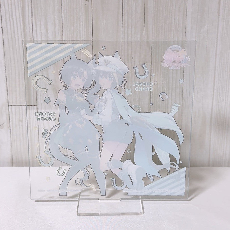 Satono Crown Special Set - Umamusume Pretty Derby SEGA Xsteller Figure and Acrylic Stands - image 7