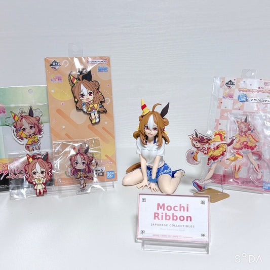 Copano Ricky 7-Item Figure and Acrylic Keychain Set - Umamusume Pretty Derby