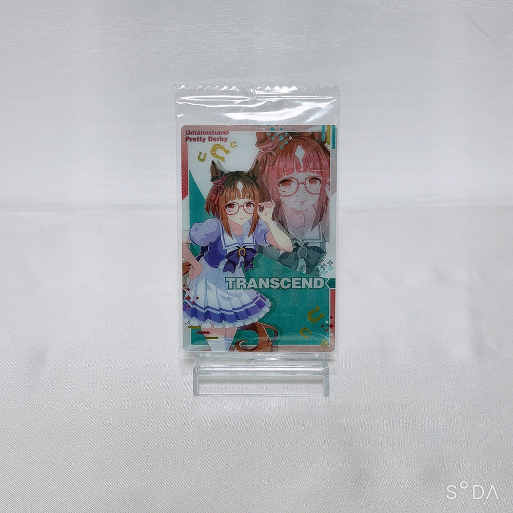 Transcend 3-Piece Set Acrylic Stand Wafer Card Ichiban Kuji - Umamusume Pretty Derby