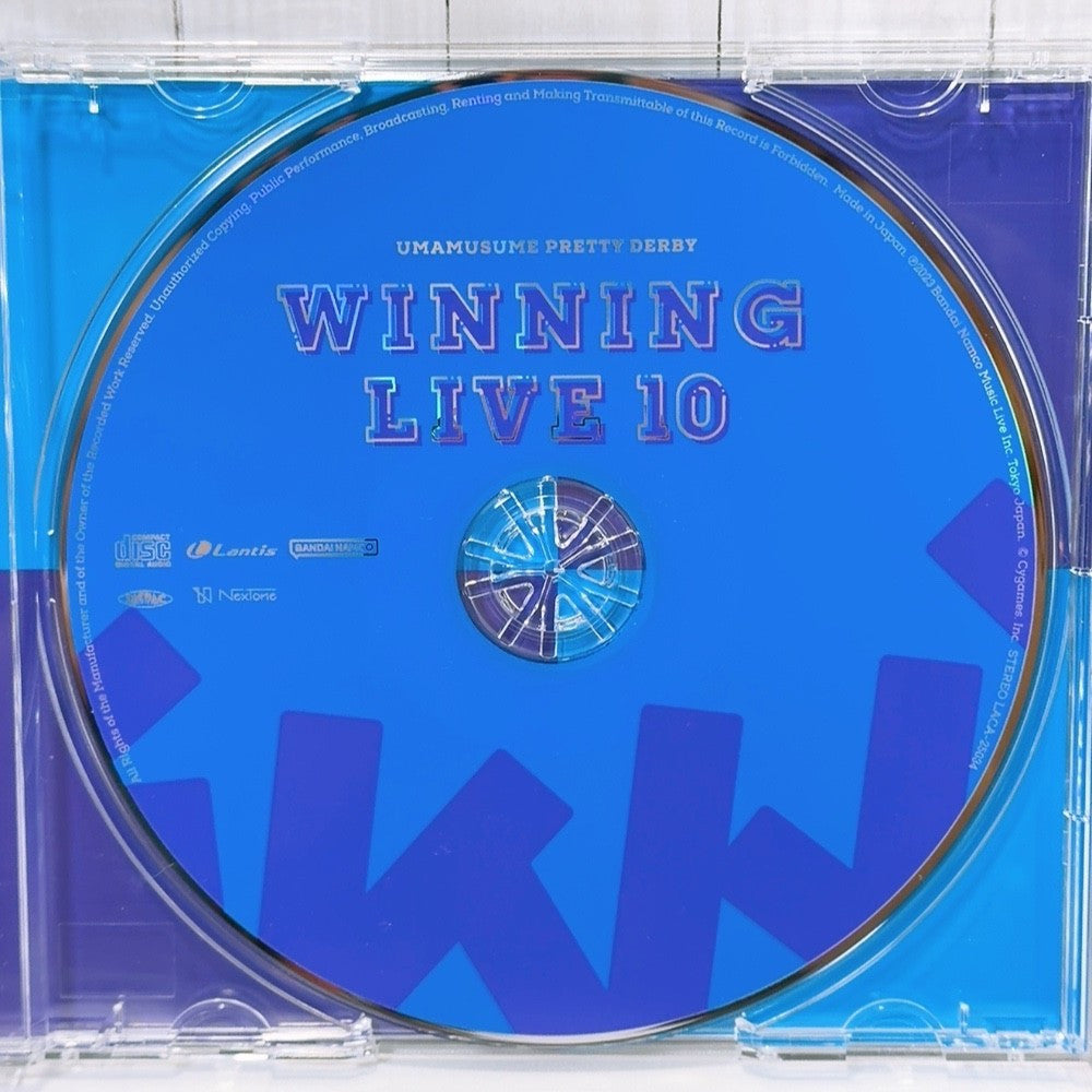 Umamusume Pretty Derby Winning Live CD Vol.10-14 Set of 5 Soundtrack