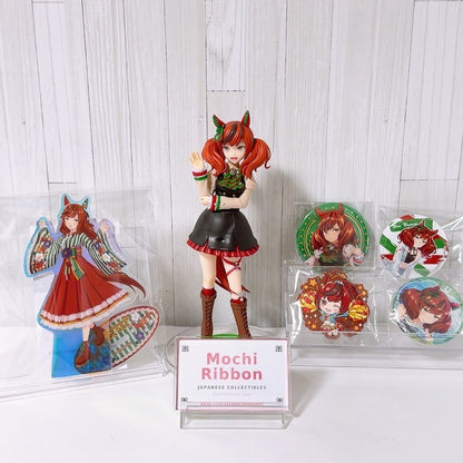 Nice Nature Special Fan Set Figure and Acrylic Stand - Umamusume Pretty Derby (Pre-owned)