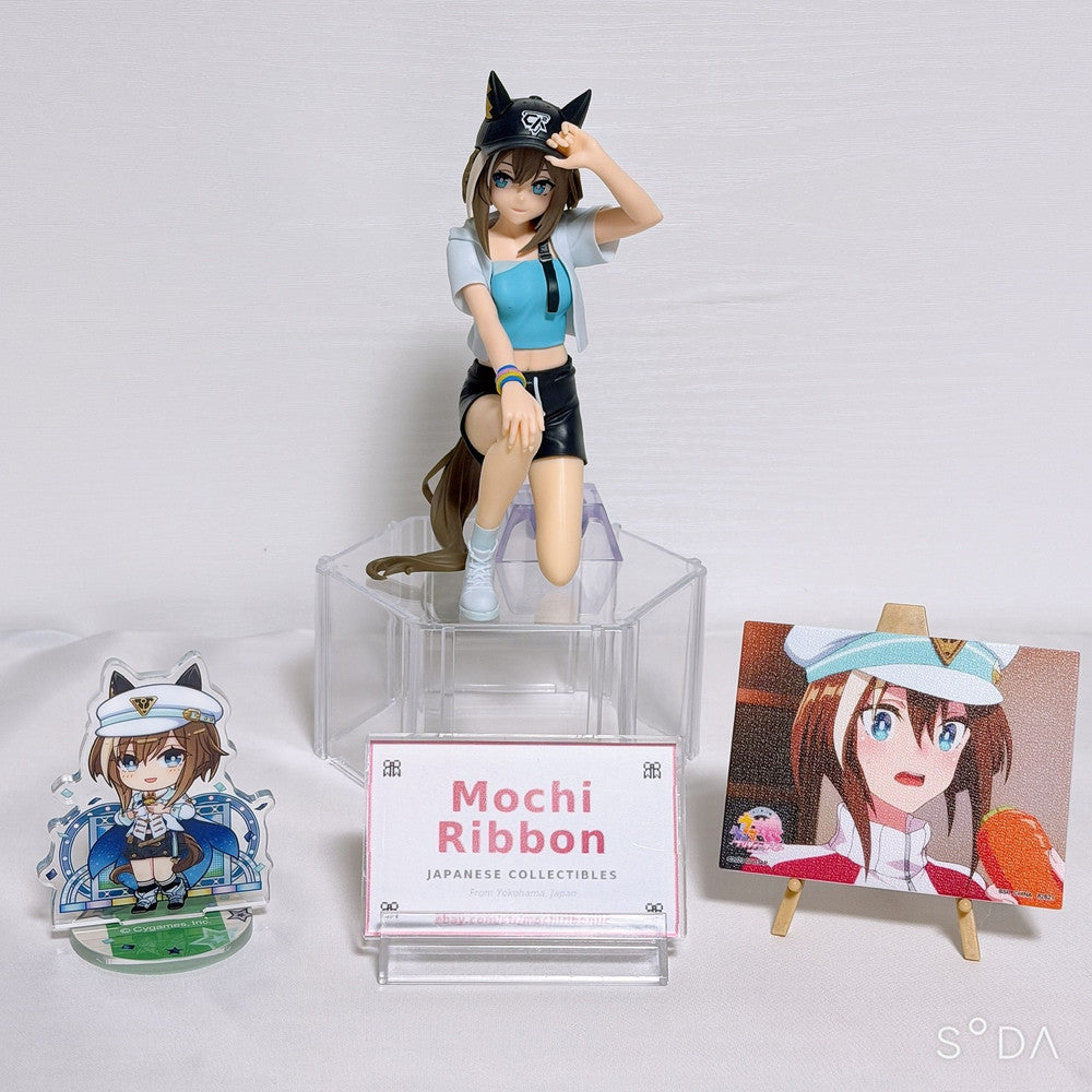 Cheval Grand 3-Item Set (Figure, Acrylic Stand, Mini Plate) - Umamusume: Pretty Derby