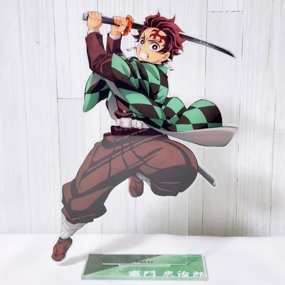 Tanjiro Kamado & Akaza Xross Link Figure and Acrylic Stand Set - Demon Slayer: Kimetsu no Yaiba 2025, Used - image 12