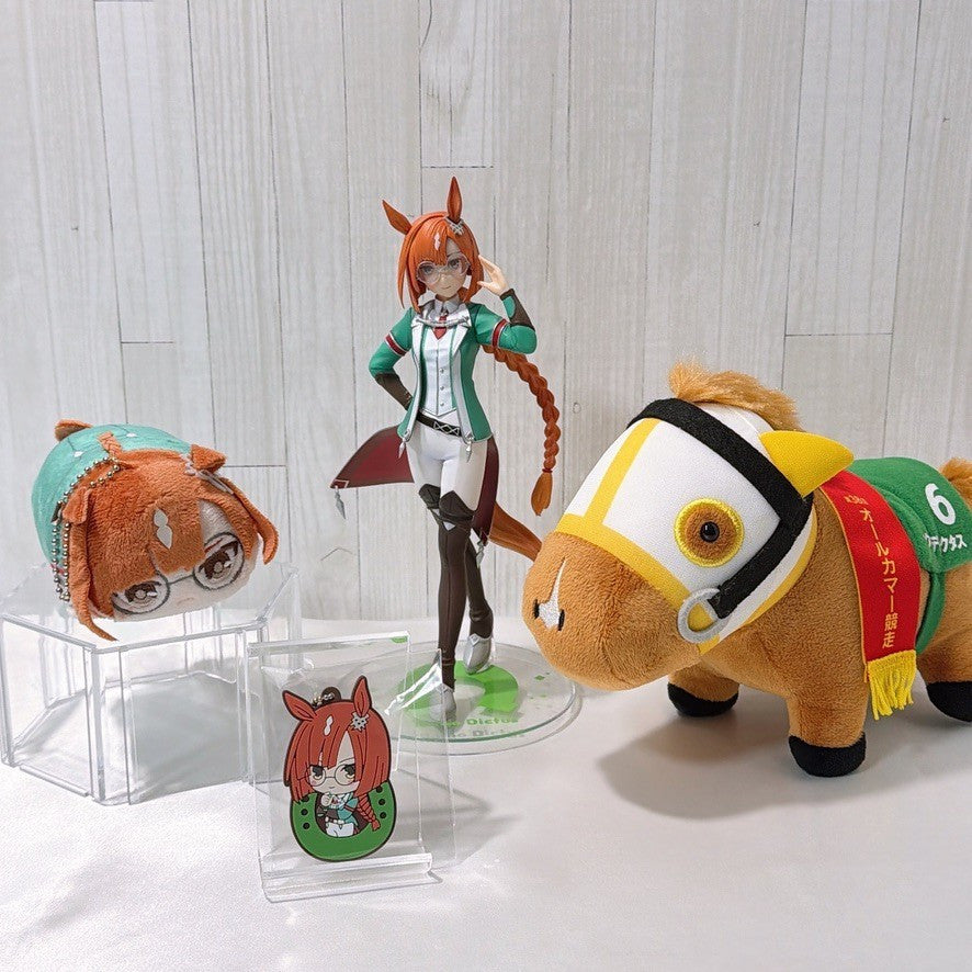 Ikuno Dictus 4-Item Special Set Figure and Plush Lot - Umamusume Pretty Derby - Pre-owned