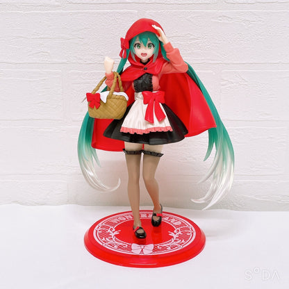 Hatsune Miku Figure Set of 3 - Red Riding Hood, Roomwear, 16th Anniversary (TAITO / SEGA Prize Figures)