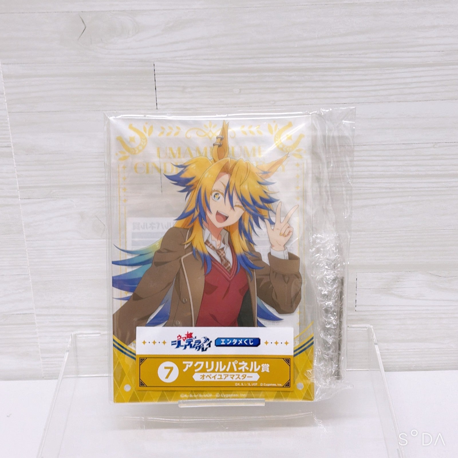 Umamusume Pretty Derby Cinderella Gray - Obey Your Master Acrylic Stand Panel Clear Files Set