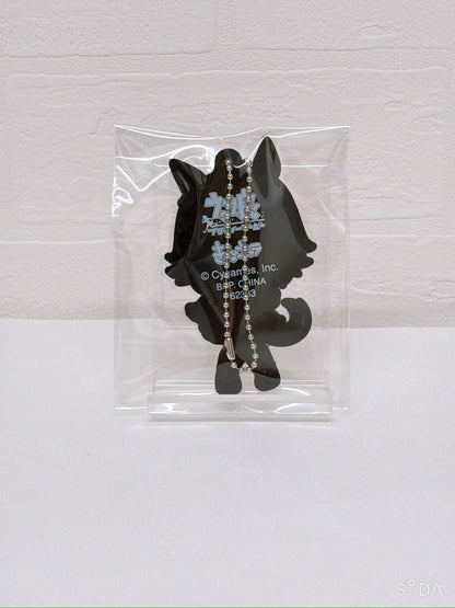 Curren Chan 4-Item Set - Big Acrylic Stand, Mini Towel, Rubber Mascot & Charm - Umamusume: Pretty Derby