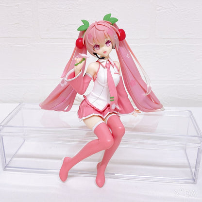 Sakura Miku Figure Set of 3 - Sakura Lantern, Noodle Stopper, Desktop Cute (No Box)