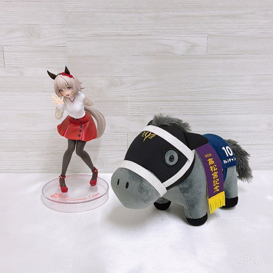 Curren Chan Trio-Try-iT Figure & Thoroughbred Collection Plush Set - Umamusume: Pretty Derby