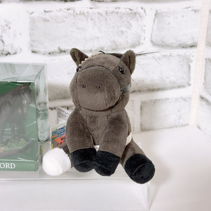 Croix du Nord 4-Item Set - Idol Horse Plush (M & S), Horse Figure & Strap - 2025 Japanese Derby