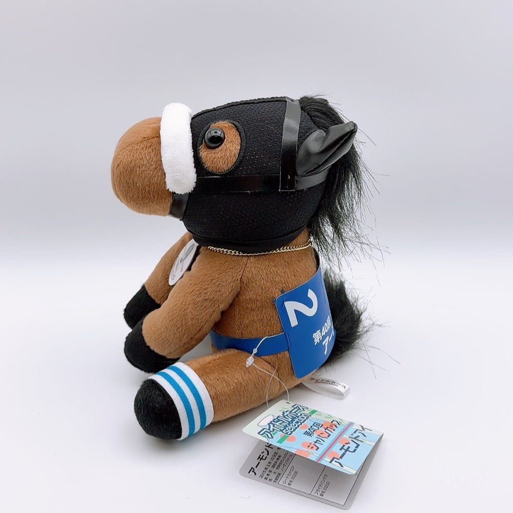 Almond Eye 4-Item Racehorse Plush Strap Set - Thoroughbred Collection 9-Crown Commemorative Version - image 5
