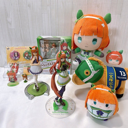 Silence Suzuka Special Set - Umamusume Pretty Derby Figures, Plush and Goods 12-Item Lot