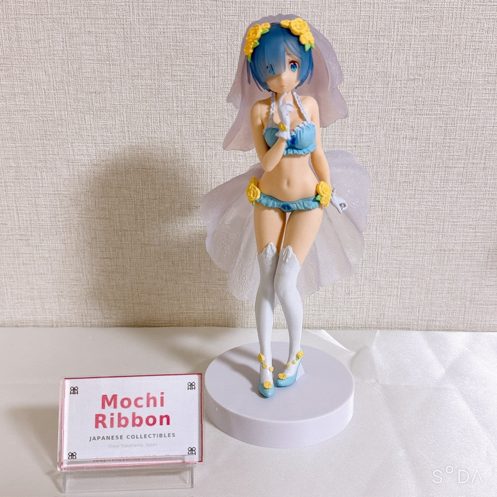 Re:Zero Rem Swimsuit Figure Special Set - 9 Items (Precious / EXQ / LPM / Sega)