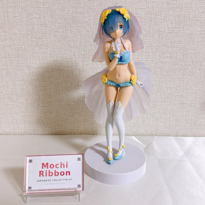Re:Zero Rem Swimsuit Figure Special Set - 9 Items (Precious / EXQ / LPM / Sega)