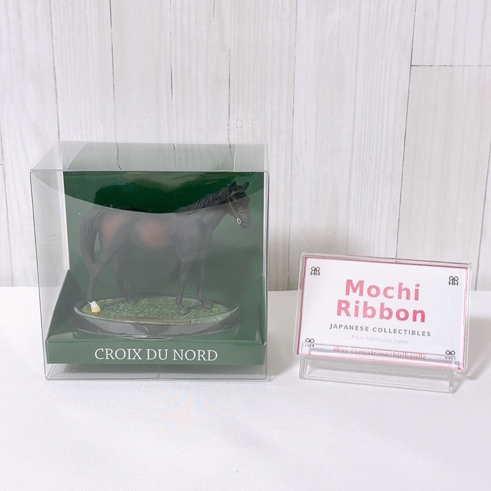 Croix du Nord Horse Figure with Display Case - Umamusume Pretty Derby, Brand New