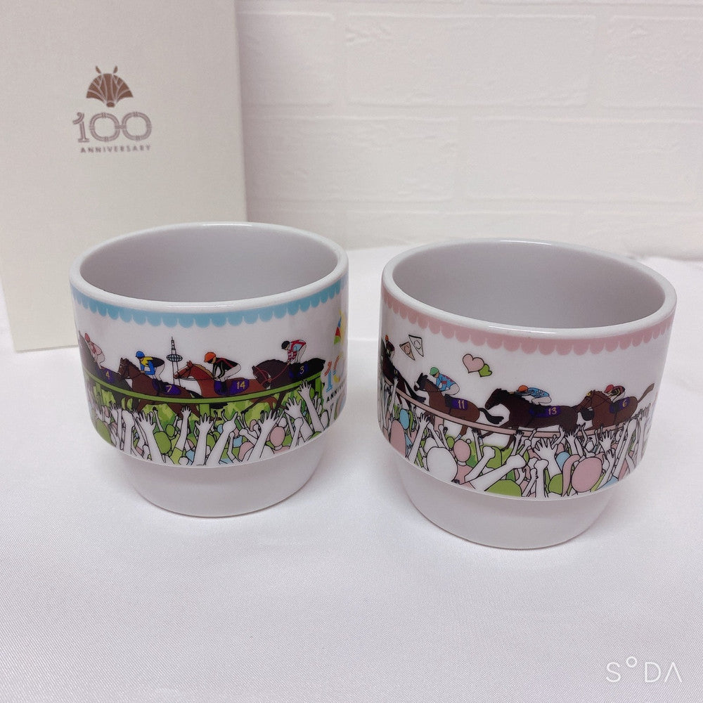 Kyoto Racecourse 100th Anniversary Arita Porcelain Mug Cup Set - Umamusume Pretty Derby Limited 100 Edition - image 2