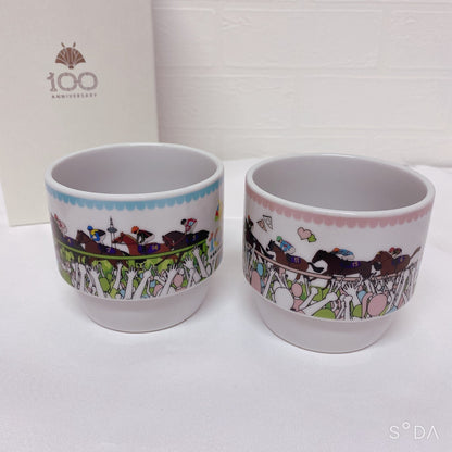 Kyoto Racecourse 100th Anniversary Arita Porcelain Mug Cup Set - Umamusume Pretty Derby Limited 100 Edition - image 2