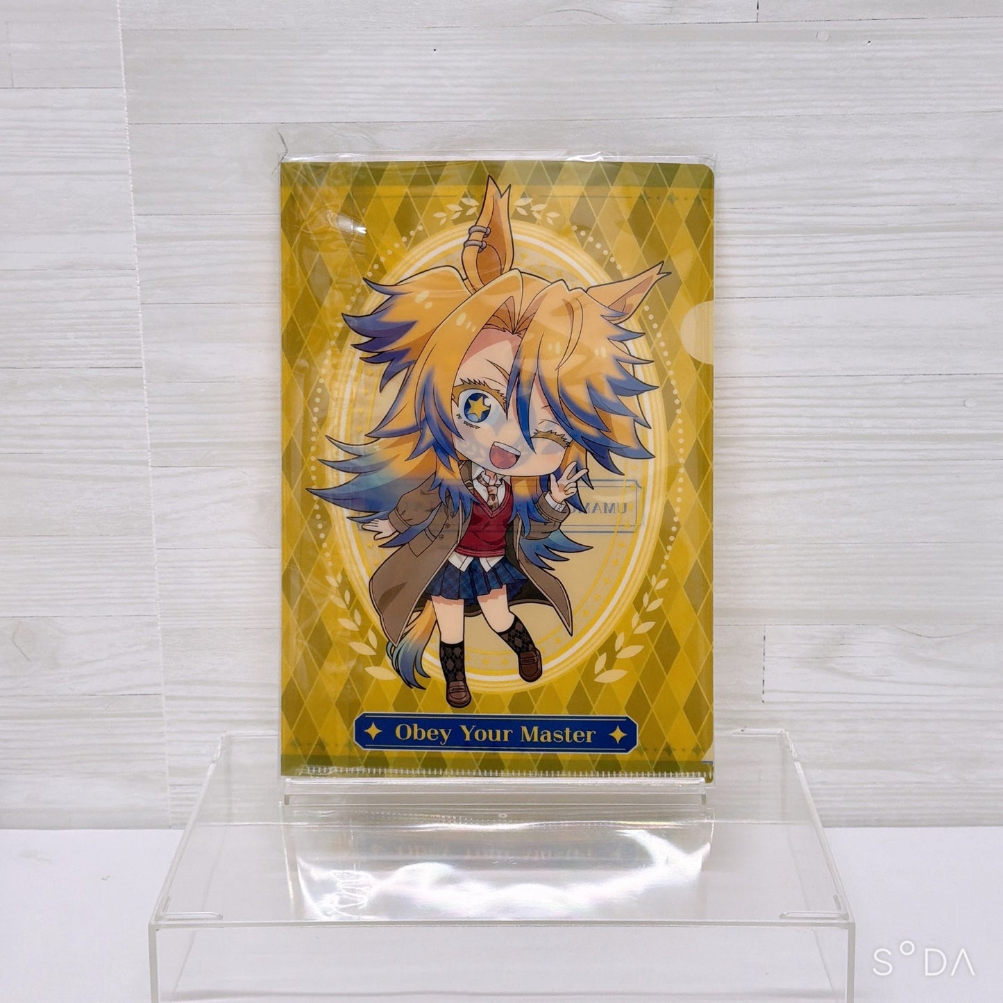 Umamusume Pretty Derby Cinderella Gray - Obey Your Master Acrylic Stand Panel Clear Files Set