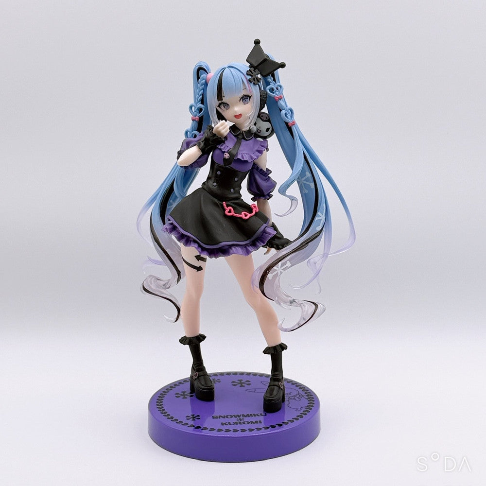 Snow Miku x Kuromi and Hatsune Miku x Cinnamoroll Figure Set - 2 Figures - image 2