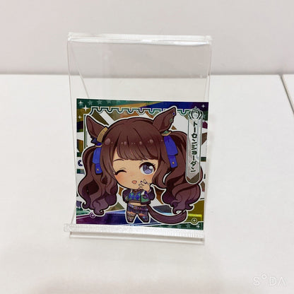 Tosen Jordan Rubber Strap, Sticker and Wafer Card Set - Umamusume Pretty Derby 5pc Used - image 10