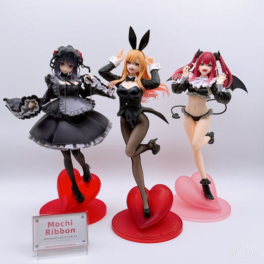 Marin Kitagawa T-most Figure Set of 3 - My Dress-Up Darling Bunny, Liz & Shizuku Kuroe Versions