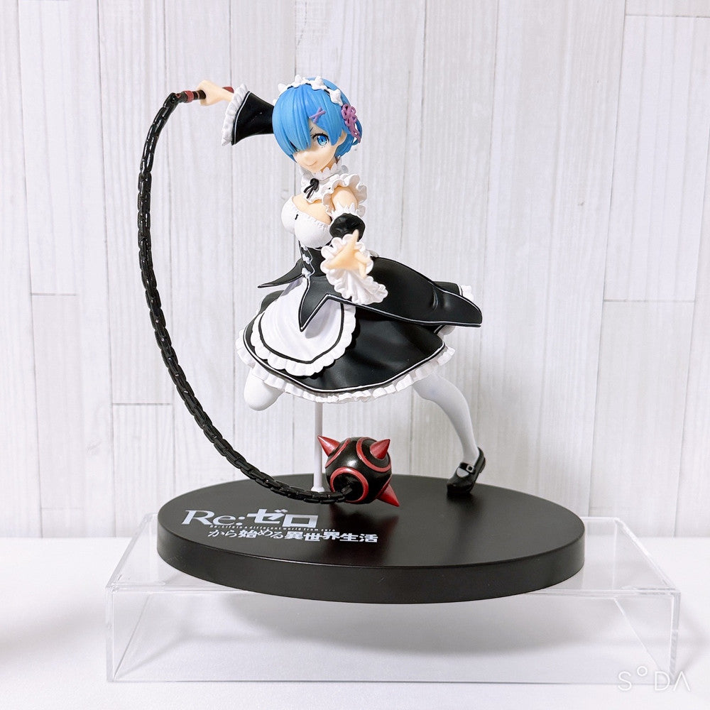 Re:Zero Rem & Ram Figure Keychain 6-Piece Set - Banpresto EXQ, FIGURIZMα, Ichiban Kuji, Sega