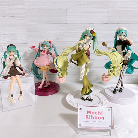 Hatsune Miku 4 Figure Set - Luminasta, Sweet Sweets, Noodle Stopper (SEGA / Furyu)