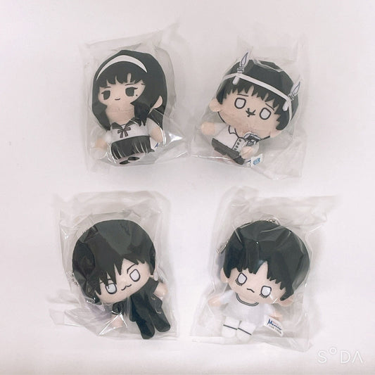 Junji Ito Plush Mascot Keychain Set - Tomie, Soichi, The Boy at the Crossroads & Ryusuke (4-Piece Set)