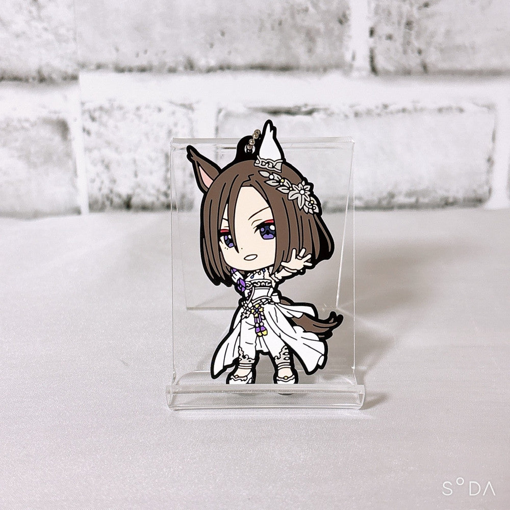 Air Groove 3-Item Set - Mascot Ball Chain, Rubber Keychain & Acrylic Keychain - Umamusume: Pretty Derby