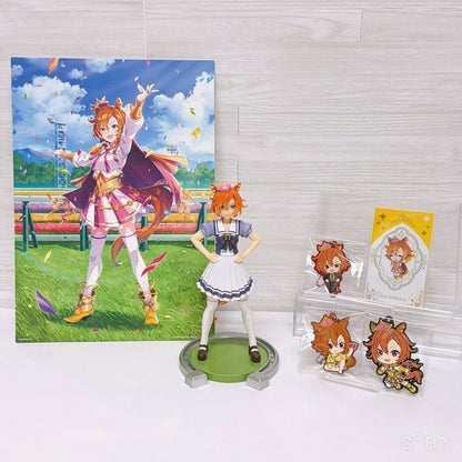 T.M. Opera O Mixed Collectible Set - Umamusume Pretty Derby Banpresto Prize Figure, Ichiban Kuji Board and Mascots