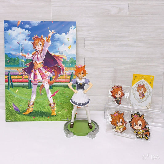 T.M. Opera O Mixed Collectible Set - Umamusume Pretty Derby Banpresto Prize Figure, Ichiban Kuji Board and Mascots