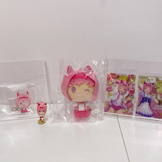Haru Urara 6-Piece Prize Goods Set - Umamusume Pretty Derby (Ichiban Kuji and Hugcot)
