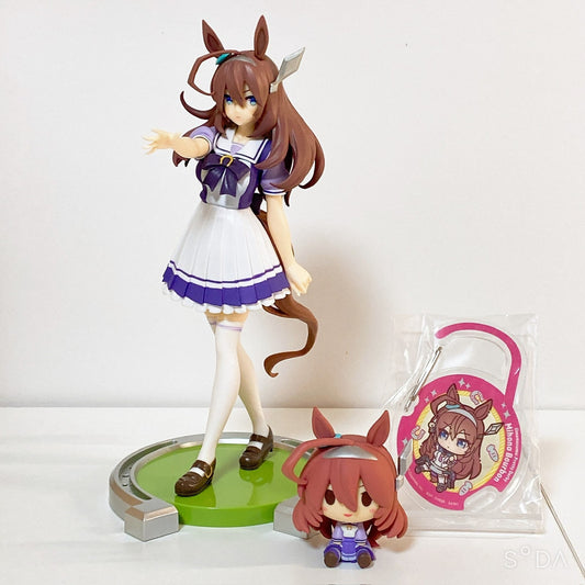 Mihono Bourbon 3-Piece Figure Set - Umamusume Pretty Derby