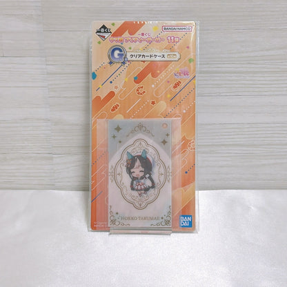 Hokko Tarumae Set - Banpresto BoC'z Figure, Clear Card Case & Rubber Mascot - Umamusume: Pretty Derby