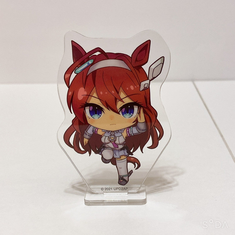 Mihono Bourbon Figure Acrylic Stand Keyholder Set - Umamusume Pretty Derby Used - image 7